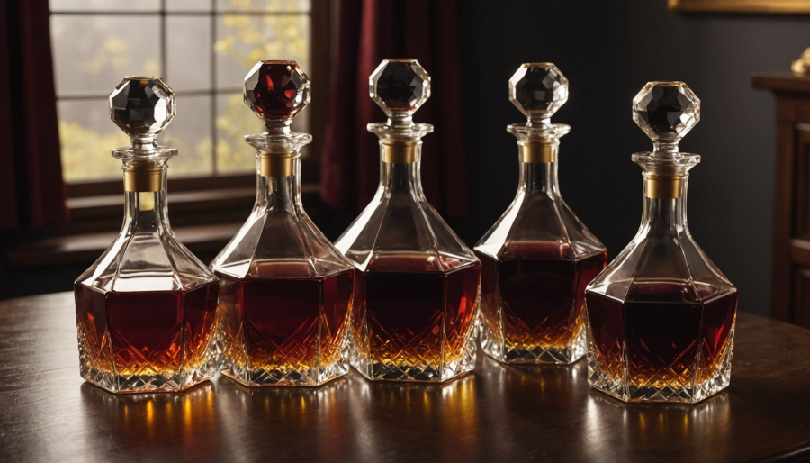 Die richtige kristallkaraffe für wein, wasser und spirituosen